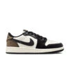 Air Jordan 1 Low OG 'Mocha' (GS) - White/Black/Dark Mocha