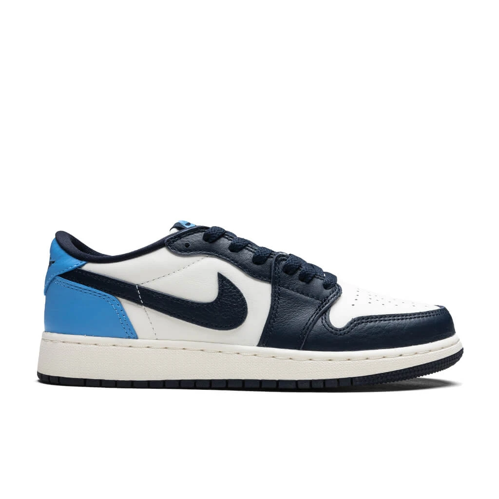 Air Jordan 1 Low OG 'Obsidian' (GS) - Obsidian/University Blue/Sail 1 Air Jordan 1 Low OG 'Obsidian' (GS) - Obsidian/University Blue/Sail