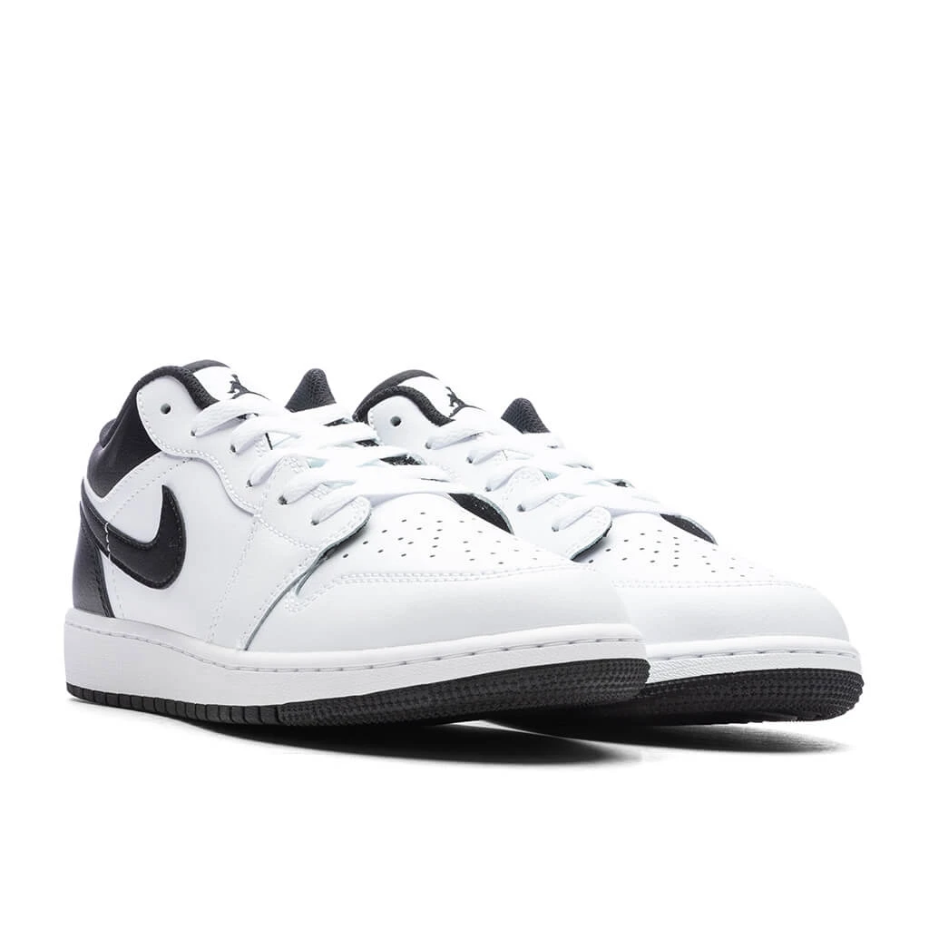 Air Jordan 1 Low (GS) - White/Black 2 Air Jordan 1 Low (GS) - White/Black - Image 2