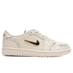 Women's Jordan 1 Low Method Of Make - Legend Light Brown/Metallic Gold