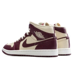 Women's Air Jordan 1 Mid - Beach/Cherry Wood Red/Sail -Feature Sale Store Air Jordan 1 Mid Women s Beach Cherry Wood Red Sail dr0501 200 01 23 23 Feature JP 6