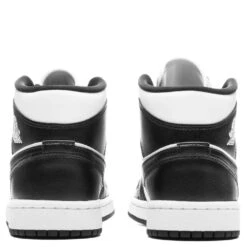 Women's Air Jordan 1 Mid - White/Black/White -Feature Sale Store Air Jordan 1 Mid Women s White Black White DV0991 101 07 07 23 Feature KN 6