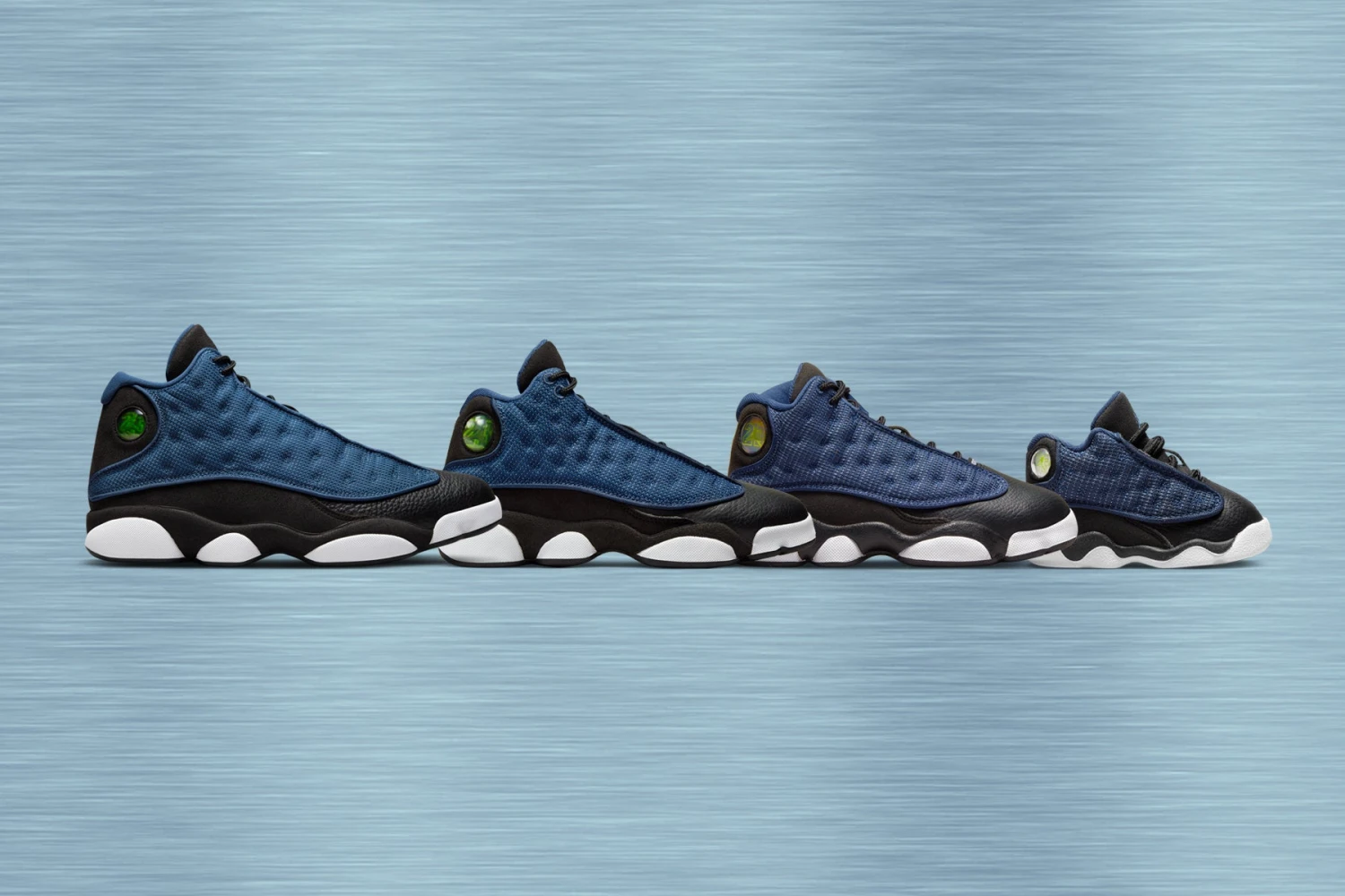 Air Jordan 13 Retro (PS) - Navy/University Blue/Black 5 Air Jordan 13 Retro (PS) - Navy/University Blue/Black - Image 5