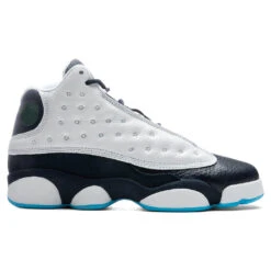 Air Jordan 13 Retro (GS) 'Obsidian' - White/Dark Powder Blue