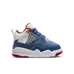 Air Jordan 4 Retro (TD) Messy Room - French Blue/White