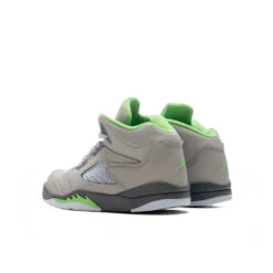 Air Jordan 5 Retro (PS) 'Green Bean' - Silver/Flint Grey -Feature Sale Store Air Jordan 5 Retro PS Silver Green Bean Flint Grey DQ3735 003 06 22 22 Feature JM 4