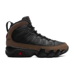 Air Jordan 9 Retro (GS) - Black/True Red/Light Olive