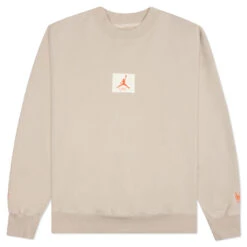 Air Jordan X Shelflife - Rattan/Total Orange Crewneck