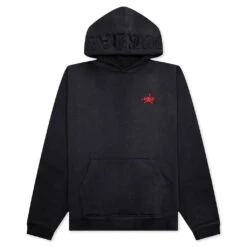 Awake NY X Jordan Fleece Hoodie - Black/Sail/University Red