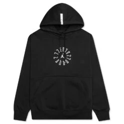 Jordan AJ11 Graphic Fleece Pullover Hoodie - Black/Reflective Silver