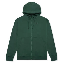 Jordan Essential Fleece Full Zip Hoodie - Noble Green