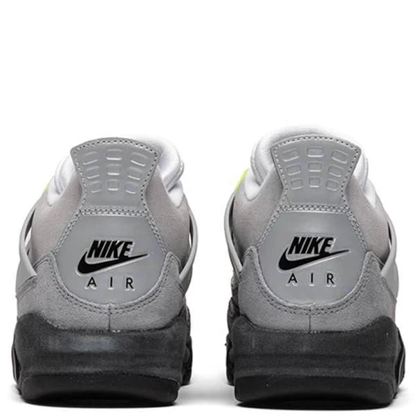 Air Jordan 4 Retro "Neon" (GS) - Cool Grey/Volt/Wolf Grey/Anthracite 4 Air Jordan 4 Retro "Neon" (GS) - Cool Grey/Volt/Wolf Grey/Anthracite - Image 4