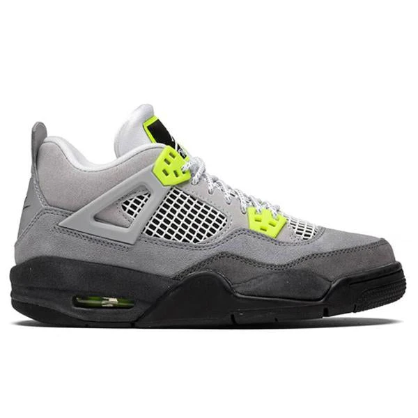 Air Jordan 4 Retro "Neon" (GS) - Cool Grey/Volt/Wolf Grey/Anthracite 1 Air Jordan 4 Retro "Neon" (GS) - Cool Grey/Volt/Wolf Grey/Anthracite