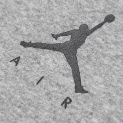 Jordan Fleece Pullover Hoodie - Carbon Heather/Black -Feature Sale Store jordan fleece pullover hoodie carbon heatherblack 4